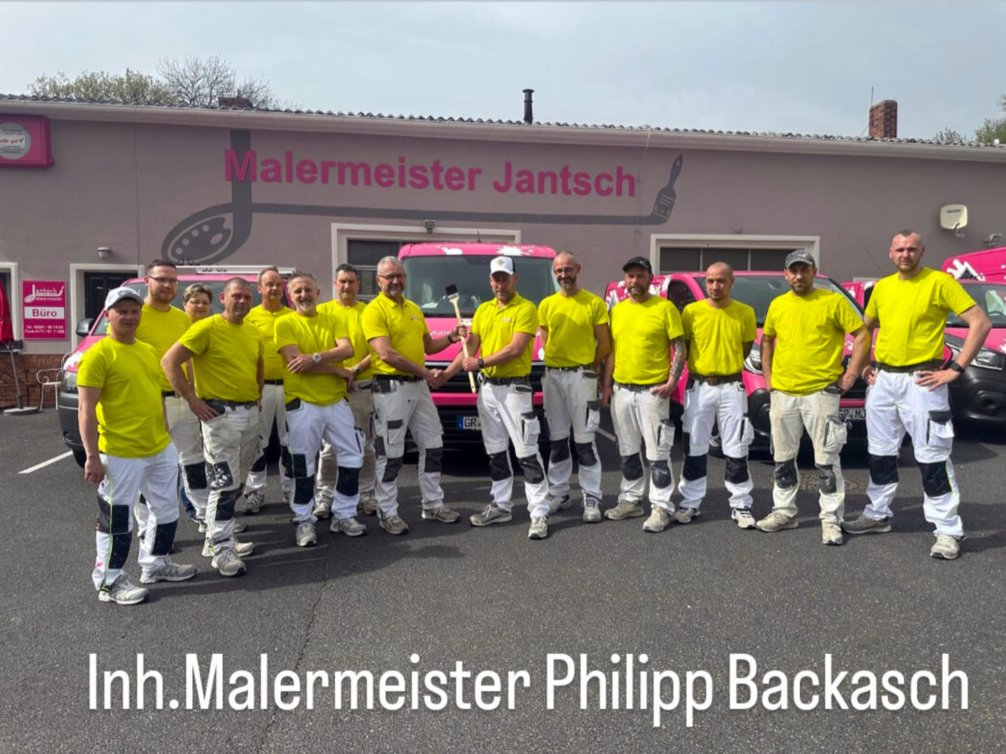 Das Team von Malermeister Jantsch e.K.